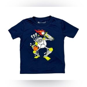 Under Armour Baseball Graphic Design‎ Short Sleeve Tee Shirt in Navy 3T Boys'